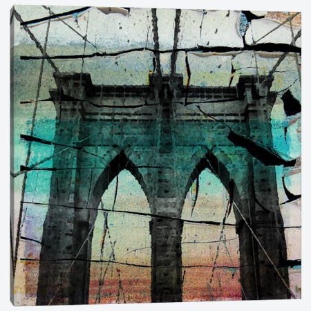 The Brooklyn Bridge, New York City, New York Canvas Print #ORL56} by Irena Orlov Canvas Art