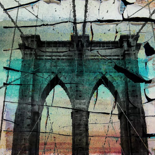 Industrial Office: The Brooklyn Bridge, New York City, New York by Irena Orlov