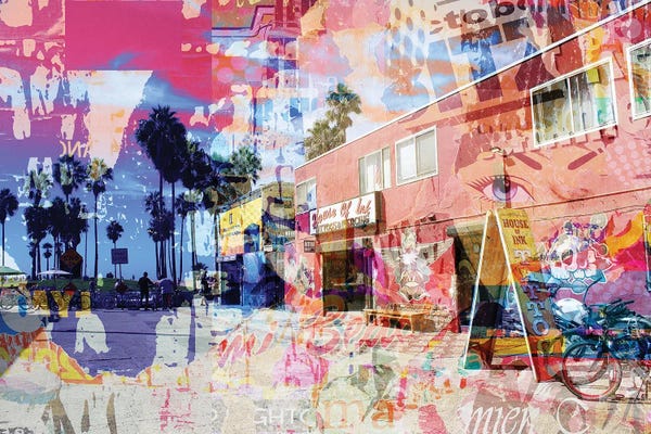 Orchid Pink: One Summer Day At Venice Beach IV by Irena Orlov