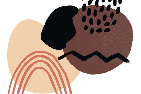 Irena Orlov: Minimalist Earthy Palette IV by Irena Orlov