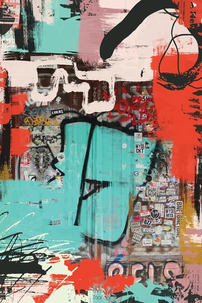 The Puzzle II by Irena Orlov framed wall art