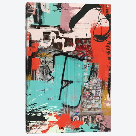 The Puzzle II Canvas Print #ORL627} by Irena Orlov Art Print