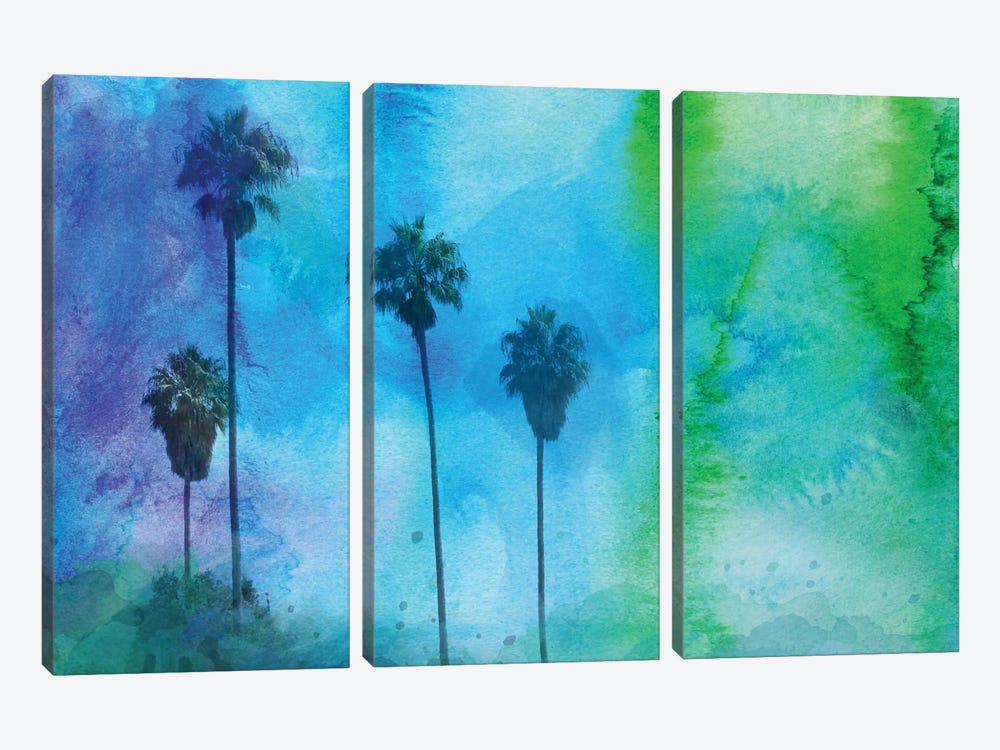 Tropical Morning by Irena Orlov 3-piece Canvas Wall Art