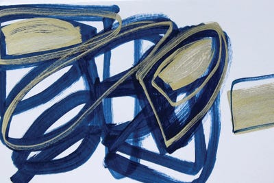 Minimalist Painting V by Irena Orlov framed wall art