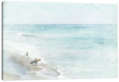 Surfing IX Canvas Art Print - Irena Orlov