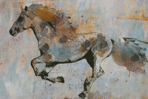 Southwest Décor: Rusty Horse I by Irena Orlov