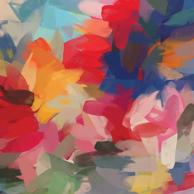 Colorful Chaos by Irena Orlov framed wall art