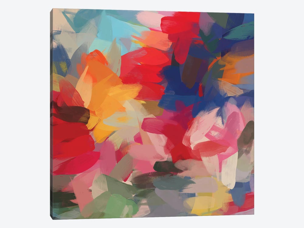 Colorful Chaos by Irena Orlov 1-piece Canvas Print