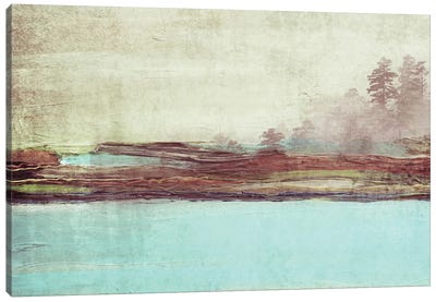 Blue Landscape Canvas Art Print