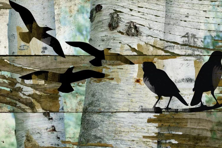Birds On A Birch II by Irena Orlov wall art