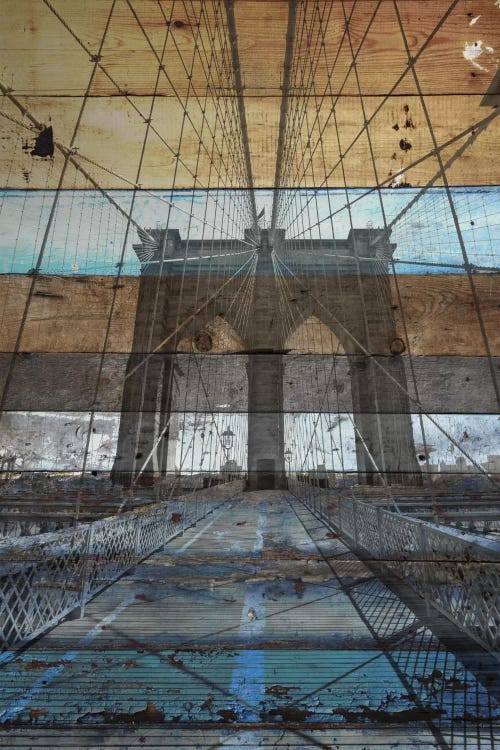 Brooklyn Bridge, NYC by Irena Orlov wall art