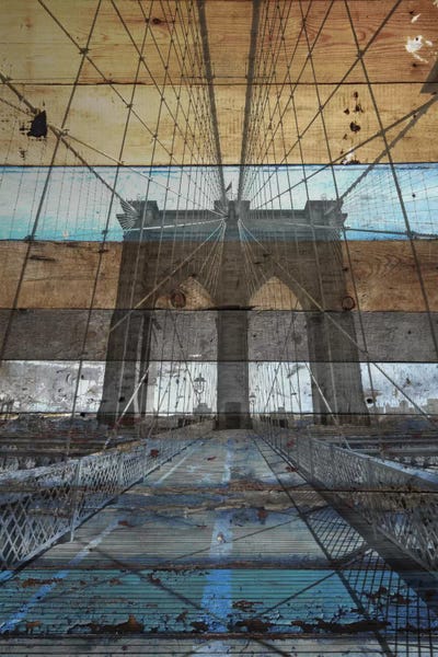 Industrial: Brooklyn Bridge, NYC by Irena Orlov