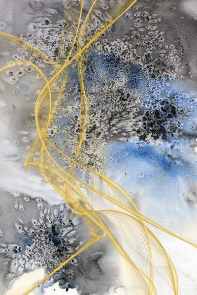 Abstract Watercolors: Coastal Watercolor II by Irena Orlov