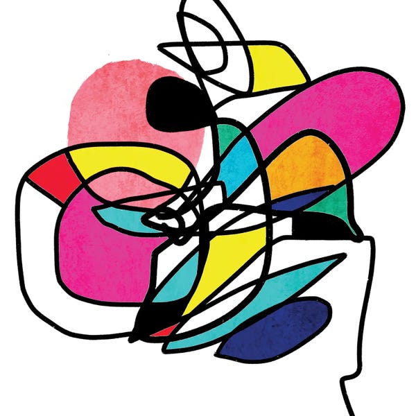 Irena Orlov: Shapes And Lines XXIII by Irena Orlov