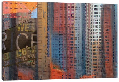 Buildings Of New York Canvas Art Print - Irena Orlov