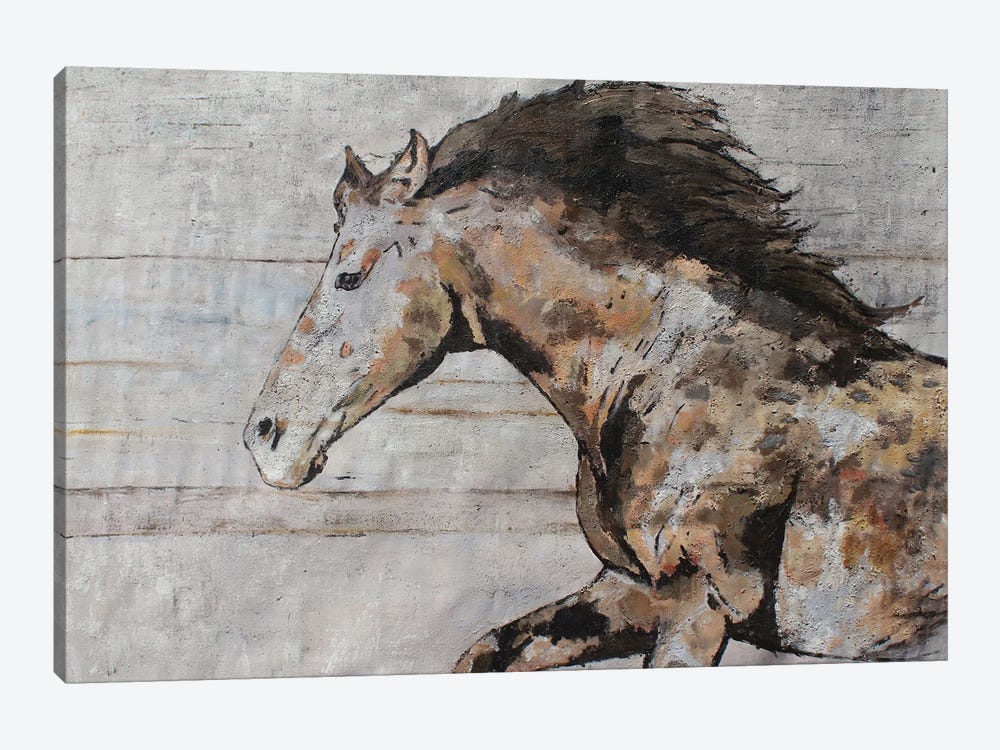 Wild Running Horse X by Irena Orlov 1-piece Canvas Art Print