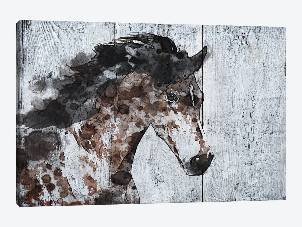 Wild Running Horse VII by Irena Orlov 1-piece Canvas Artwork