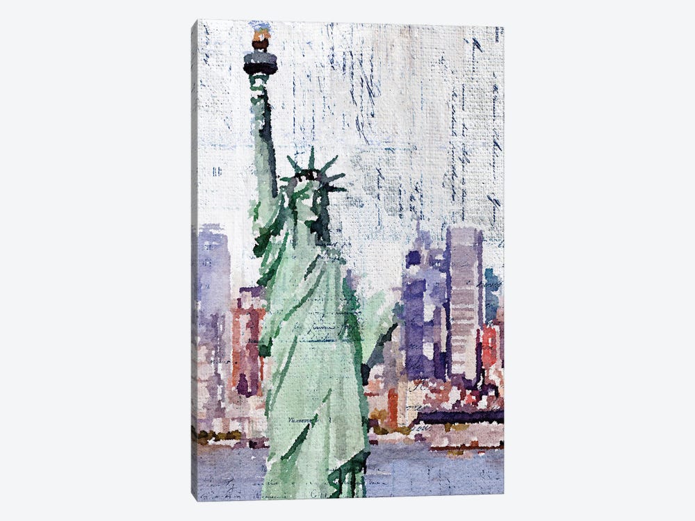 America by Irena Orlov 1-piece Canvas Print