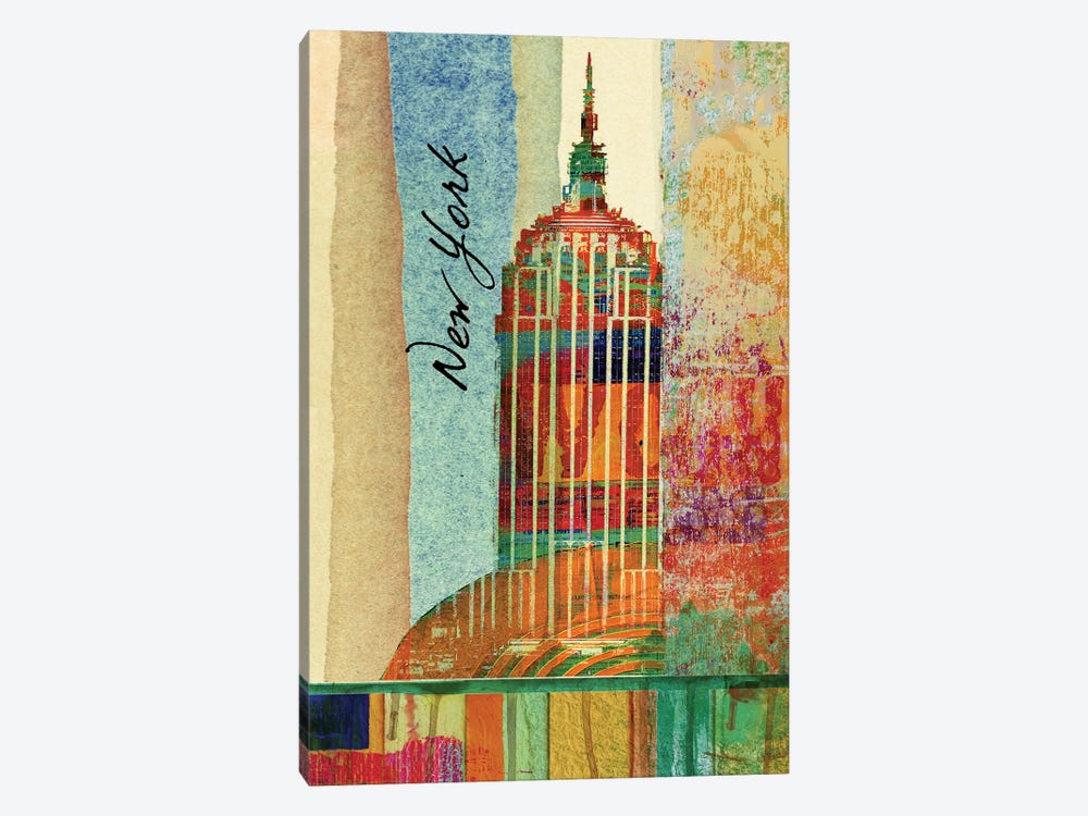 Colorful New York IV by Irena Orlov 1-piece Canvas Art