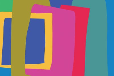 Colorful Transformation CDXII by Irena Orlov framed wall art