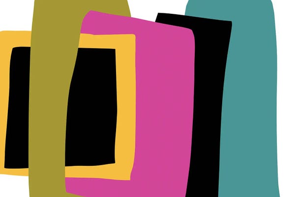 Geometric Patterns: Colorful Transformation IV by Irena Orlov