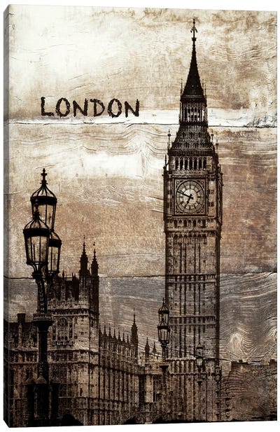 London, England Canvas Art Print - Irena Orlov