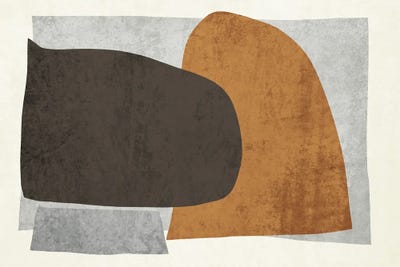 Mid-Century Modern Geometric I by Irena Orlov framed wall art