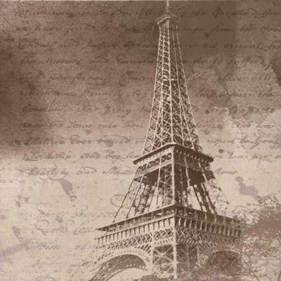 Eiffel Tower I by Irena Orlov art print