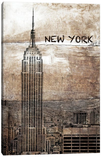 New York City, USA Canvas Art Print - Empire State Building