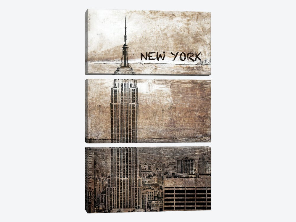 New York City, USA by Irena Orlov 3-piece Canvas Print