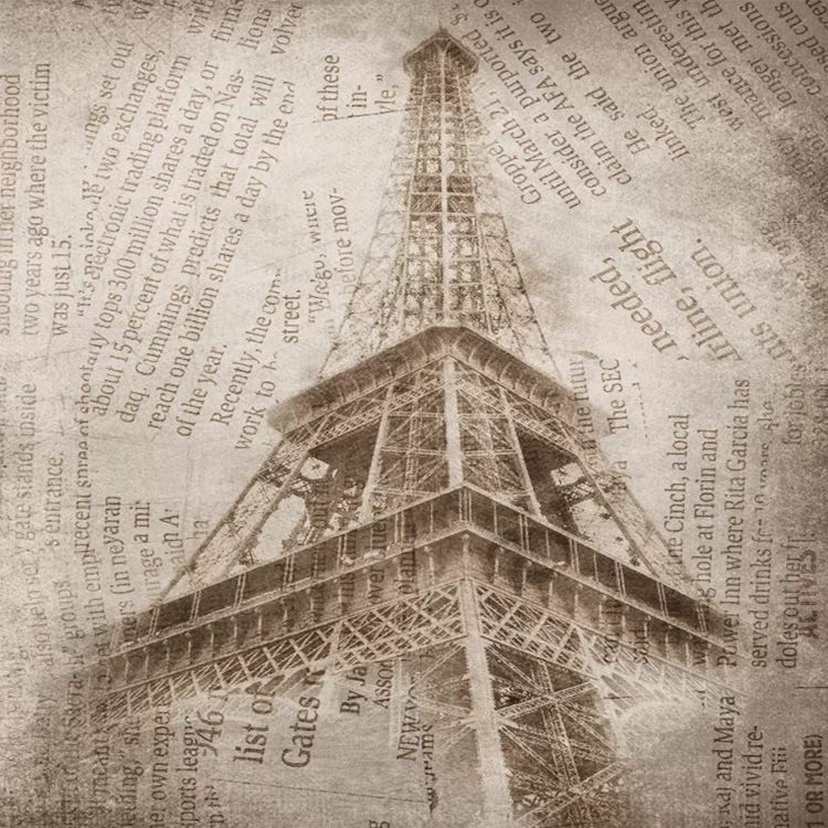 Eiffel Tower II by Irena Orlov wall art