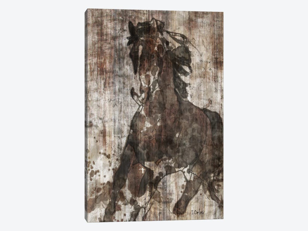 Galloping Horse 1-piece Canvas Print