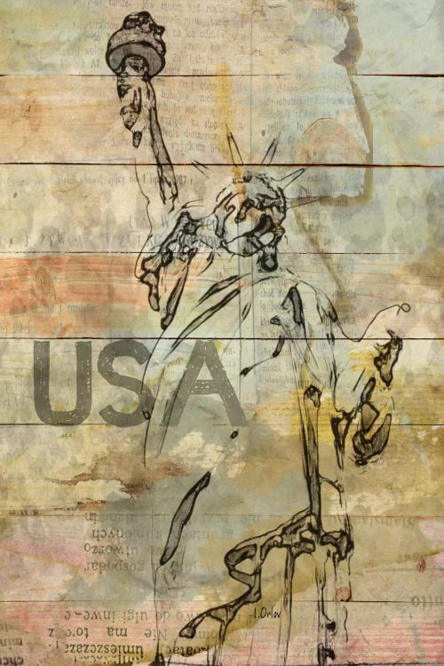 Lady Liberty by Irena Orlov wall art