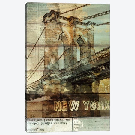 Brooklyn Bridge, New York City, New York Canvas Print #ORL8} by Irena Orlov Art Print