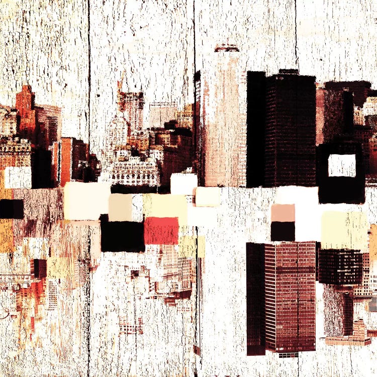 NYC's Colorful Downtown II by Irena Orlov wall art