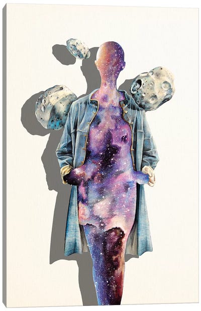 All Spaced Out Canvas Art Print - James Ormiston