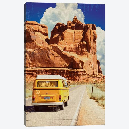 Arizona Crusin Canvas Print #ORT100} by Old Red Truck Canvas Print