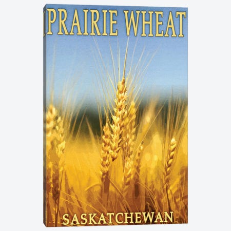 Praire Wheat, Canvas Print #ORT146} by Old Red Truck Canvas Art