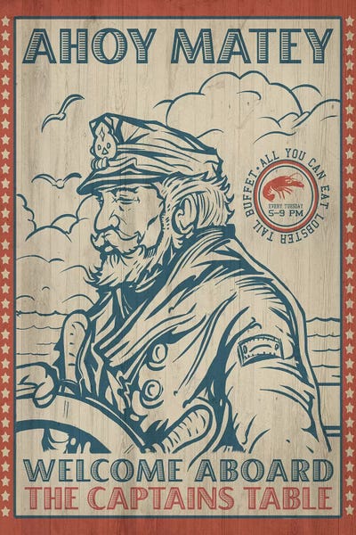 Lobsters: Captains Table by Old Red Truck