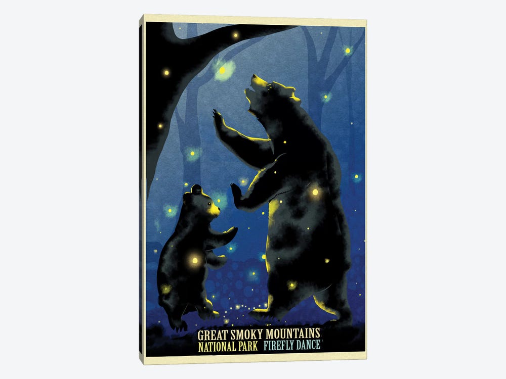 Firefly Dance by Old Red Truck 1-piece Canvas Print