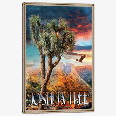 Joshua Tree National Park Canvas Print #ORT47} by Old Red Truck Canvas Print