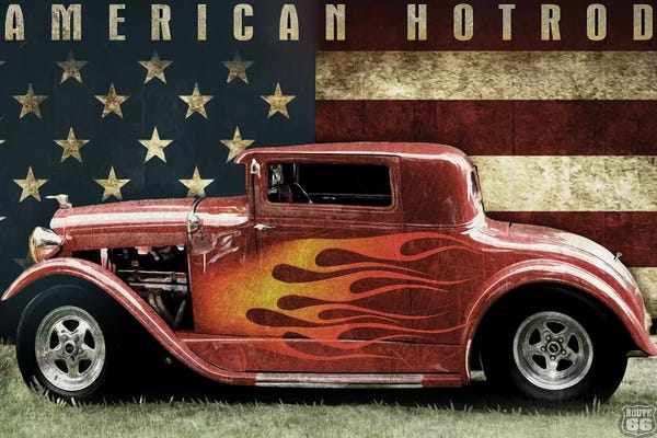 Old Red Truck