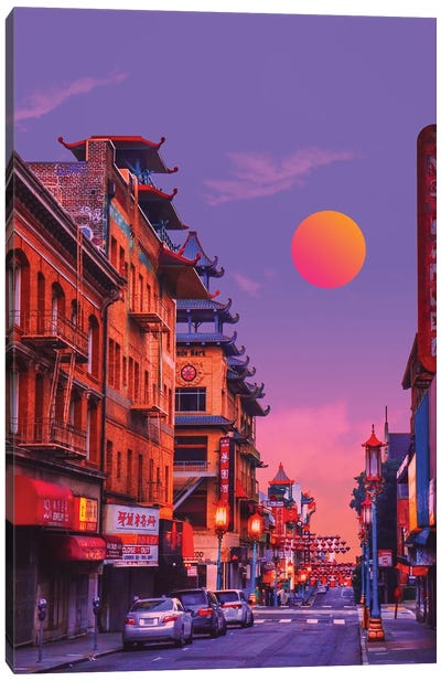 Chinatown III Canvas Art Print - Danner Orozco