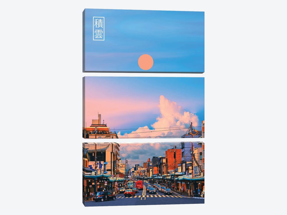Cumulus in Japan IV by Danner Orozco 3-piece Canvas Print