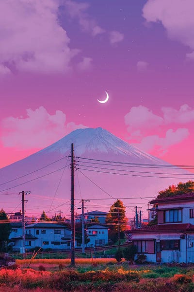 Fuji II by Danner Orozco metal wall art