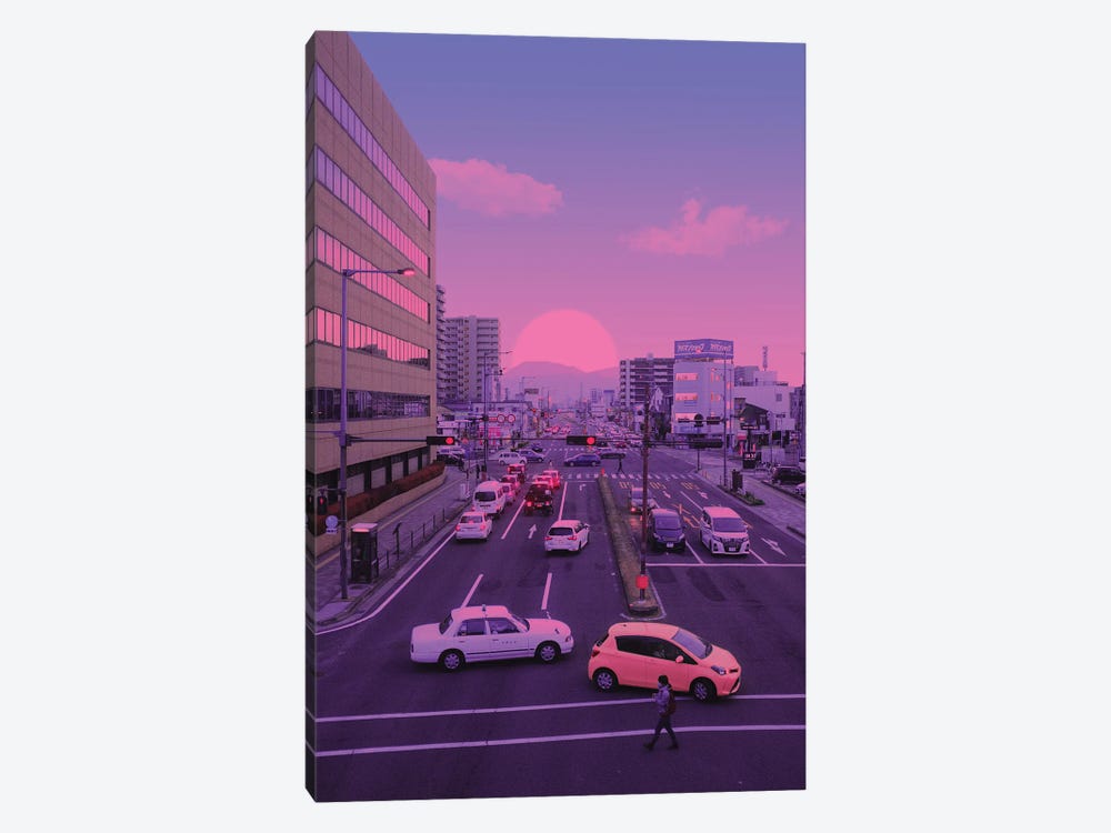 Japanese Sunset by Danner Orozco 1-piece Art Print