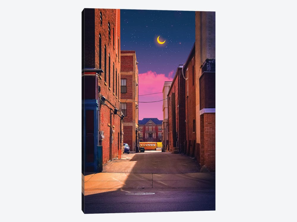 Magical Neighborhood by Danner Orozco 1-piece Canvas Print