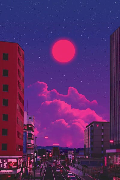 Magical Nights by Danner Orozco metal wall art