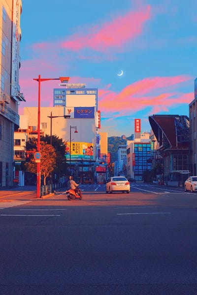 Danner Orozco: Matsuyama Pastel City III by Danner Orozco