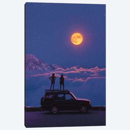 Moonlight I Canvas Print #ORZ34} by Danner Orozco Canvas Art